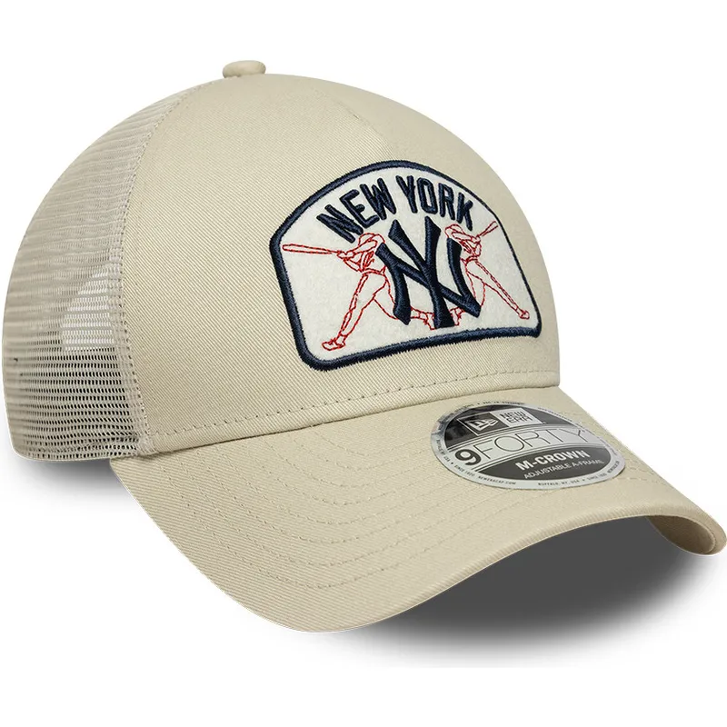 cap-izliekta-beige-snapback-9forty-m-crown-a-frame-no-new-york-yankees-mlb-no-new-era cap-izliekta-beige-snapback-9forty-m-crown-a-frame-no-new-york-yankees-mlb-no-new-era