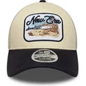 cap-izliekta-beige-snapback-9forty-m-crown-no-new-era