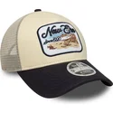 gorra-trucker-beige-y-azul-marino-9forty-m-crown-a-frame-de-new-era