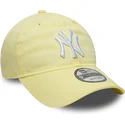 cepur-izliekta-dzeltens-regulejams-9twenty-league-essential-no-new-york-yankees-mlb-no-new-era
