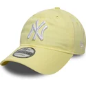 cepur-izliekta-dzeltens-regulejams-9twenty-league-essential-no-new-york-yankees-mlb-no-new-era