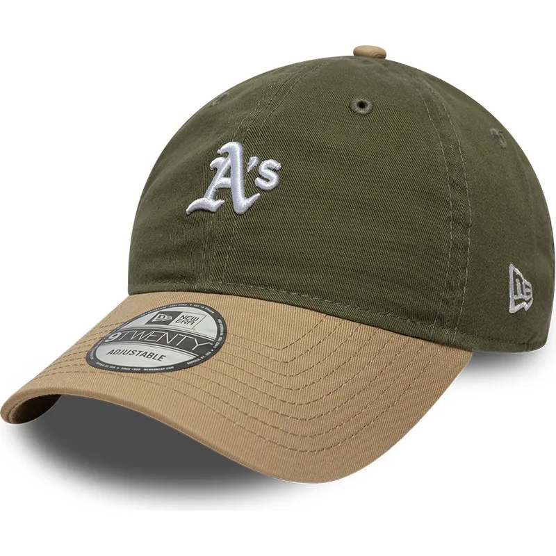 cap-izliekta-multicolor-adjustable-strap-9twenty-mini-washed-contrast-no-oakland-athletics-mlb-no-new-era