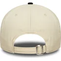 czapka-z-zakrzywionym-daszkiem-bezowo-czarna-regulowana-9twenty-wash-distress-a-frame-new-era