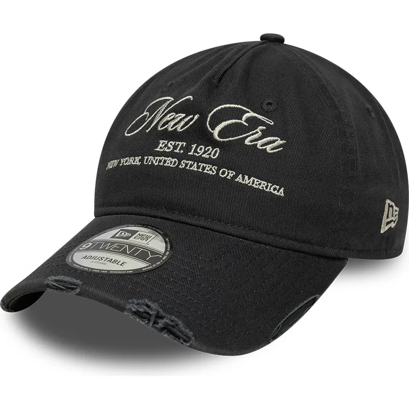 cap-izliekta-black-adjustable-strap-9twenty-no-new-era