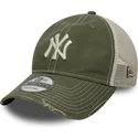 cepur-izliekta-truckeris-zals-regulejams-9twenty-cotton-canv-no-new-york-yankees-mlb-no-new-era