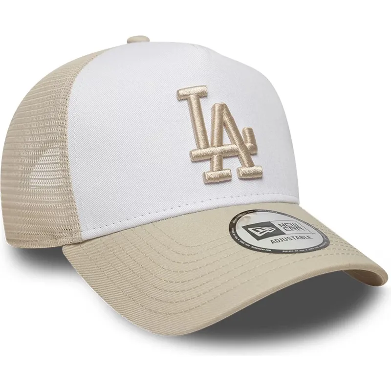 cap-izliekta-beige-snapback-a-frame-league-essential-no-los-angeles-dodgers-mlb-no-new-era