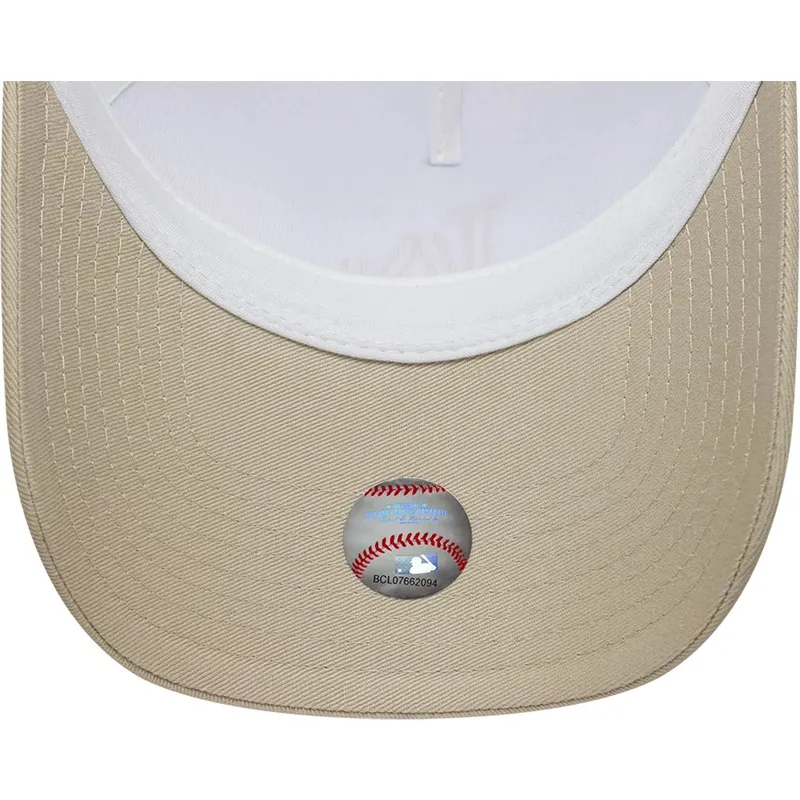 cap-izliekta-beige-snapback-a-frame-league-essential-no-los-angeles-dodgers-mlb-no-new-era
