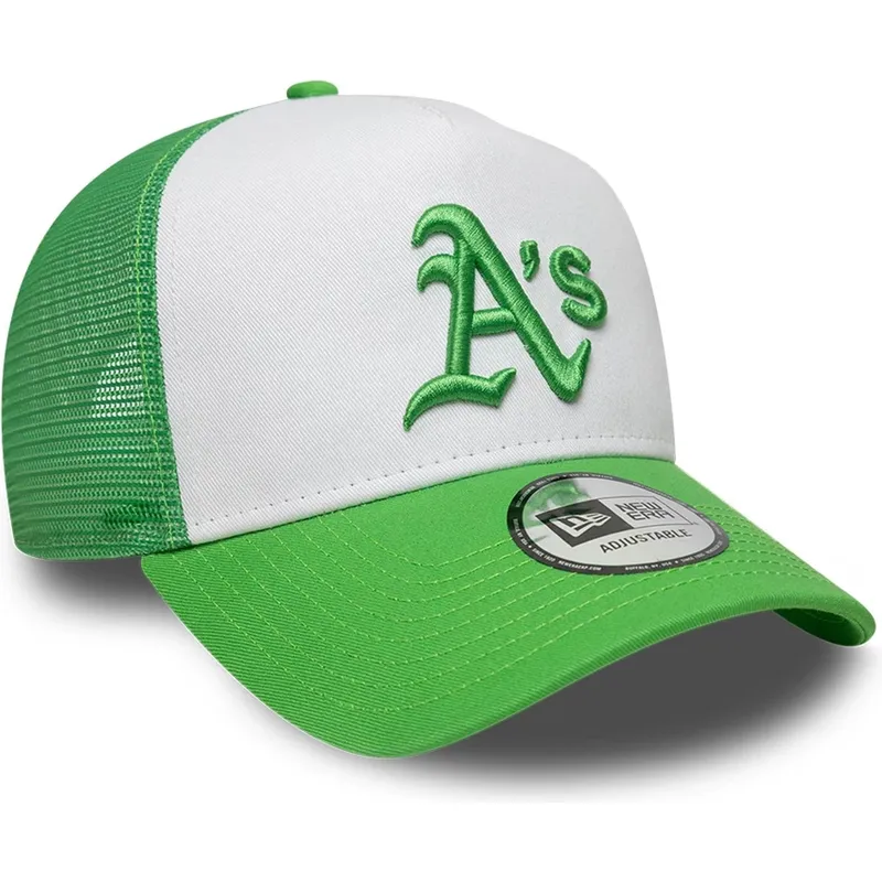 cepur-izliekta-soferis-zals-snapback-a-frame-league-essential-no-oakland-athletics-mlb-no-new-era