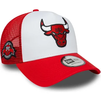 Cap izliekta red snapback A Frame Side Patch no Chicago Bulls NBA no New Era
