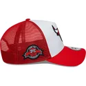 casquette-trucker-rouge-et-blanche-a-frame-side-patch-chicago-bulls-nba-new-era