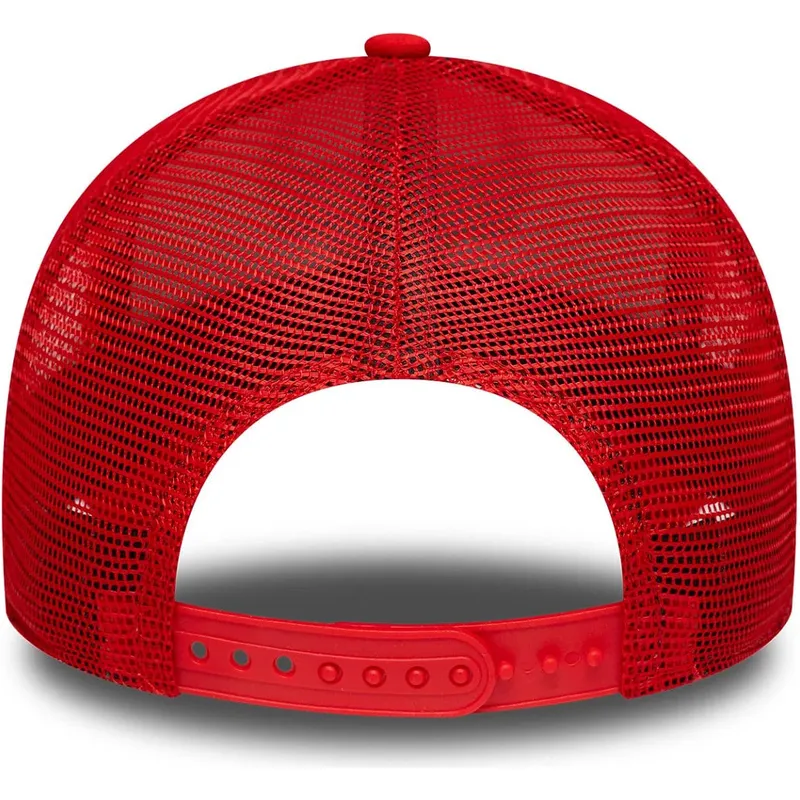 cepur-izliekta-soferis-sarkans-snapback-a-frame-side-patch-no-chicago-bulls-nba-no-new-era