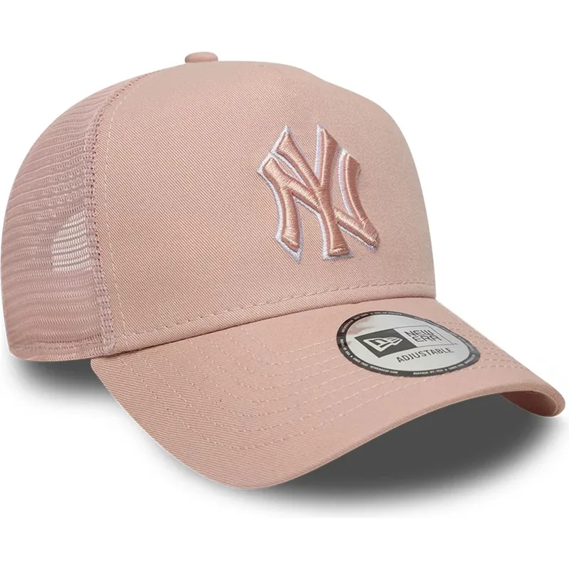 cap-izliekta-pink-snapback-a-frame-outline-no-new-york-yankees-mlb-no-new-era