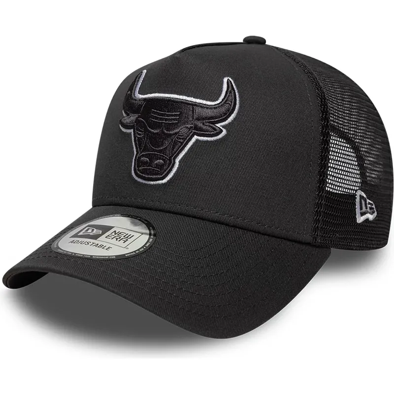 cap-izliekta-black-snapback-a-frame-outline-no-chicago-bulls-nba-no-new-era