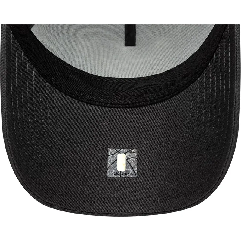 cepur-izliekta-soferis-melns-snapback-a-frame-outline-no-chicago-bulls-nba-no-new-era