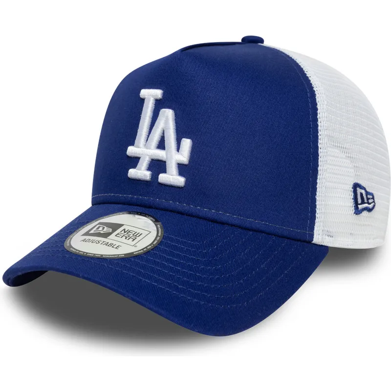 cepur-izliekta-truckeris-zils-snapback-a-frame-side-patch-no-los-angeles-dodgers-mlb-no-new-era