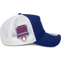 trucker-cap-blau-a-frame-side-patch-der-los-angeles-dodgers-mlb-von-new-era