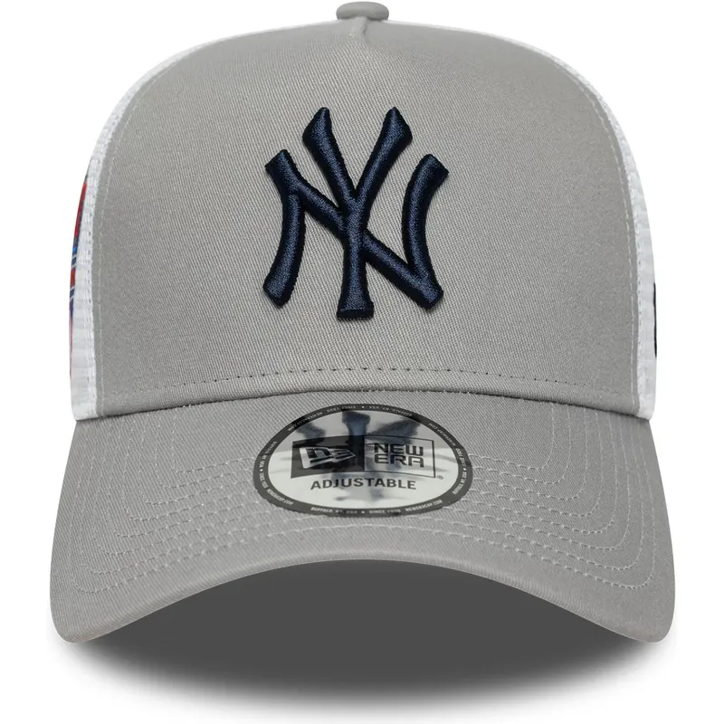 cepur-izliekta-truckeris-peleks-snapback-a-frame-side-patch-no-new-york-yankees-mlb-no-new-era
