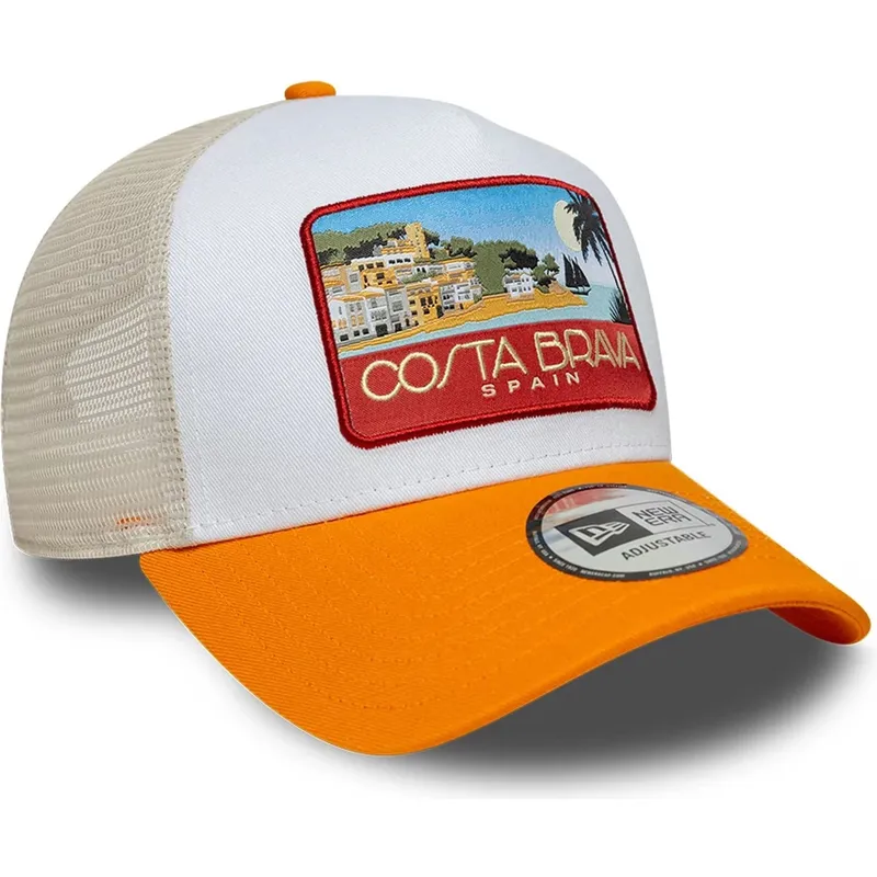 cepur-izliekta-soferis-daudzkrasains-snapback-a-frame-location-patch-no-costa-brava-no-new-era