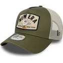 cepur-izliekta-truckeris-zals-snapback-a-frame-summer-patch-no-new-era