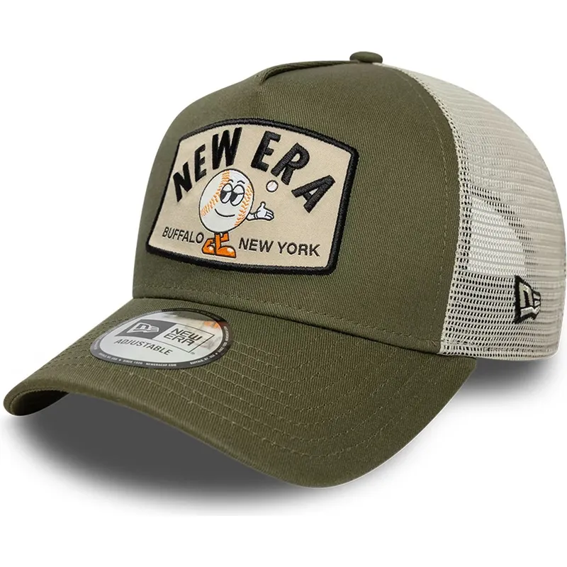 cepur-izliekta-truckeris-zals-snapback-a-frame-summer-patch-no-new-era