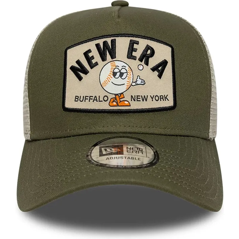 cepur-izliekta-truckeris-zals-snapback-a-frame-summer-patch-no-new-era