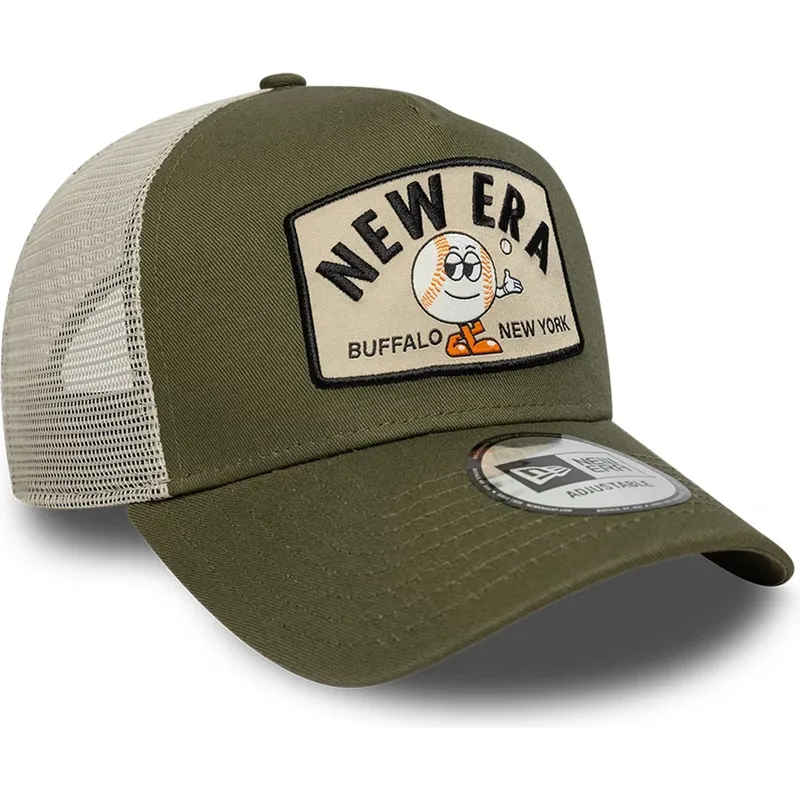 cepur-izliekta-truckeris-zals-snapback-a-frame-summer-patch-no-new-era