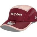 cap-izliekta-5-panel-red-adjustable-strap-runner-no-new-era