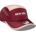 new-era-5-panel-runner-colour-block-red-adjustable-cap