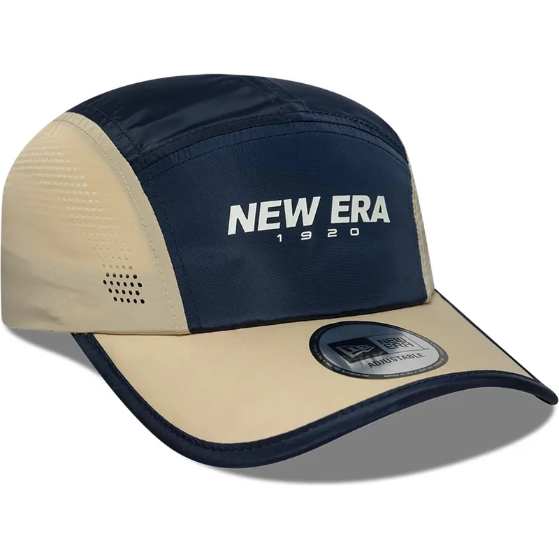 cap-izliekta-5-panel-navy-blue-adjustable-strap-runner-no-new-era