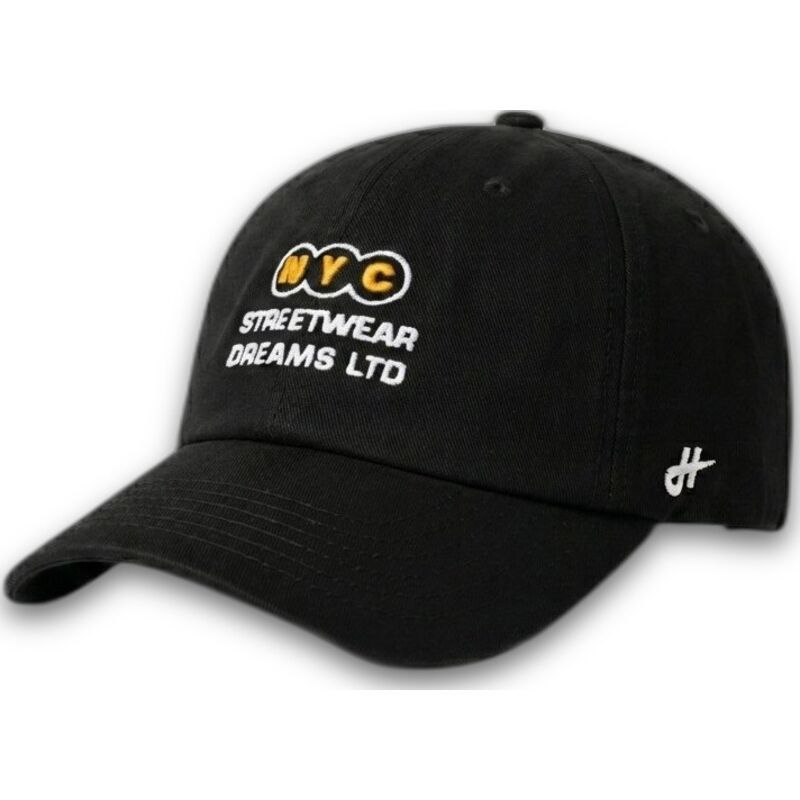 czapka-z-daszkiem-czarna-regulowana-ny-dreams-just-kids-the-90s-od-homenage