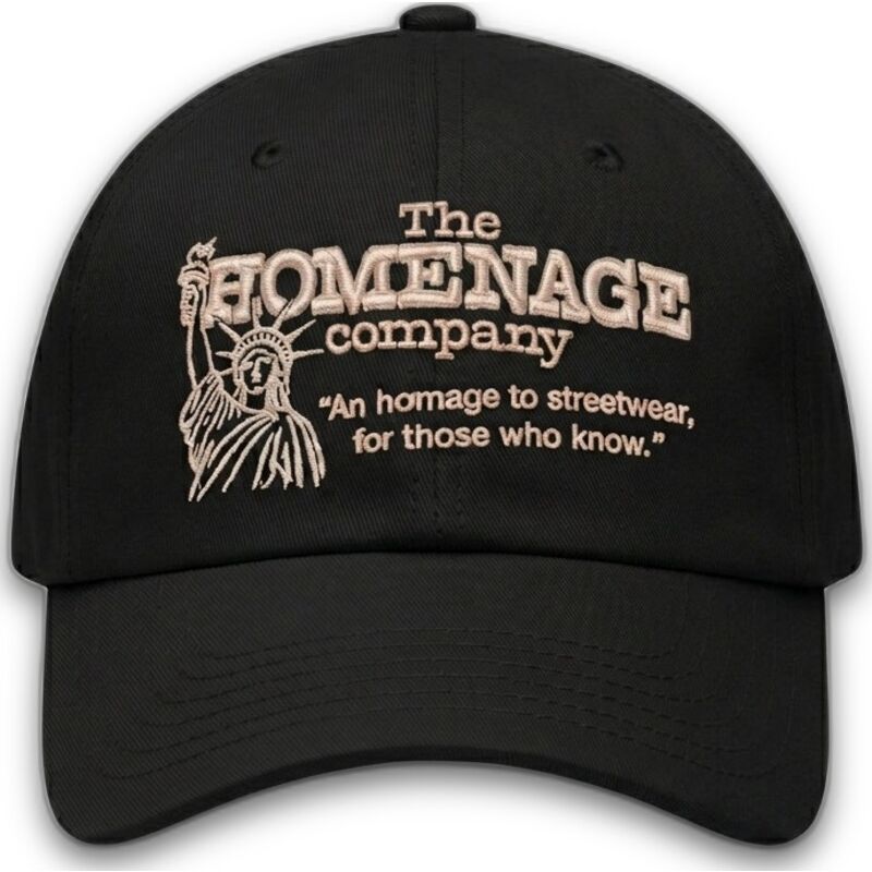 casquette-courbee-noire-ajustable-statue-just-kids-the-90s-homenage