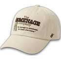 casquette-courbee-beige-ajustable-statue-just-kids-the-90s-homenage