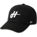czarna-zakrzywiona-czapka-z-regulacja-merch-merchandising-the-90s-od-homenage