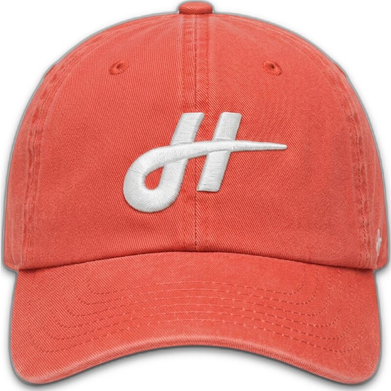 casquette-courbee-orange-ajustable-merch-merchandising-the-90s-homenage
