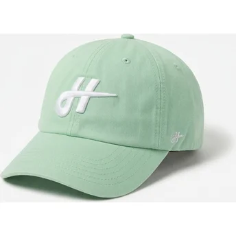Hellgrüne verstellbare Curved Cap Merch Merchandising The 90s von Homenage