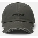homenage-curved-brim-haute-merchandising-the-90s-dark-grey-adjustable-cap