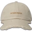 casquette-courbee-beige-ajustable-haute-merchandising-the-90s-homenage
