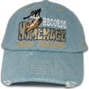 casquette-courbee-bleue-ajustable-denim-records-music-shapes-identity-the-90s-homenage