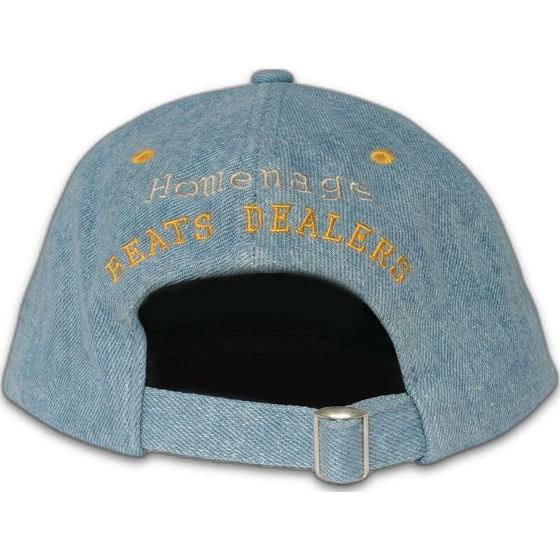 casquette-courbee-bleue-ajustable-denim-records-music-shapes-identity-the-90s-homenage