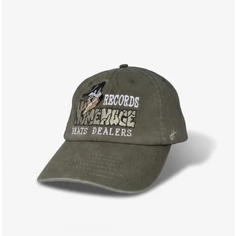 Dunkelgraue verstellbare Curved Cap Records Music Shapes Identity The 90s von Homenage