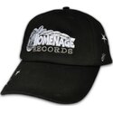 casquette-courbee-noire-ajustable-music-world-music-shapes-identity-the-90s-homenage