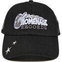 casquette-courbee-noire-ajustable-music-world-music-shapes-identity-the-90s-homenage