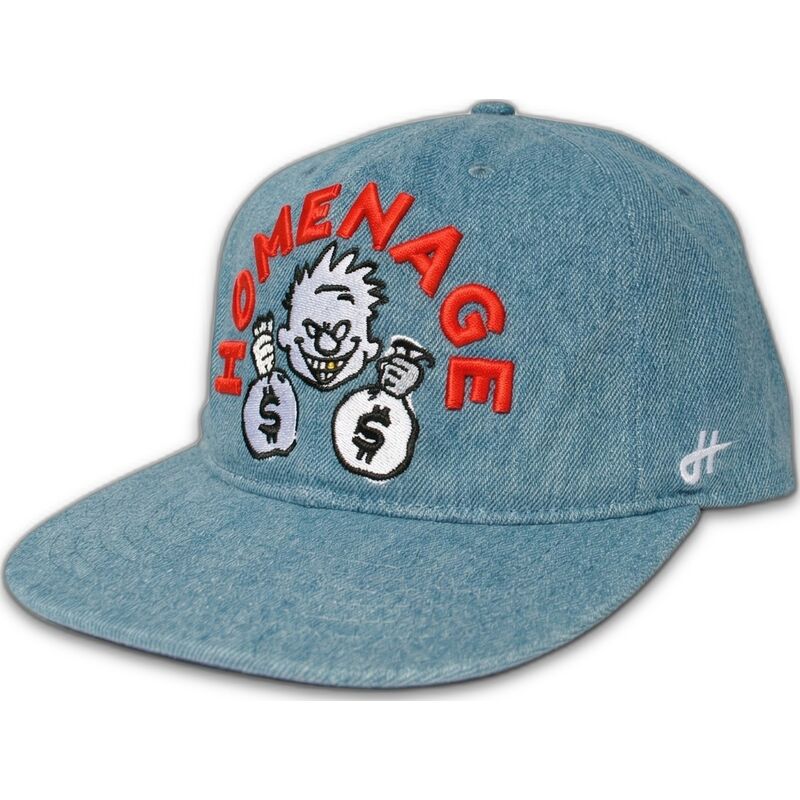 casquette-plate-bleue-snapback-denim-money-music-shapes-identity-the-snap-homenage