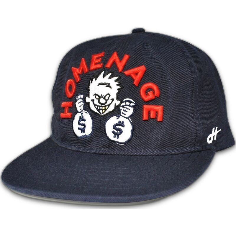casquette-plate-bleue-marine-snapback-money-music-shapes-identity-the-snap-homenage