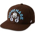 casquette-plate-marron-snapback-money-music-shapes-identity-the-snap-homenage