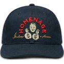 casquette-courbee-bleue-marine-snapback-money-music-shapes-identity-the-snap-homenage