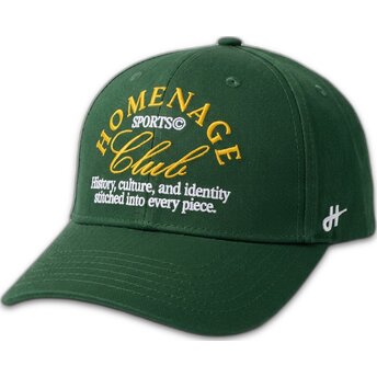 Cepur izliekta zaļš snapback Club Sport The Ball no Homenage