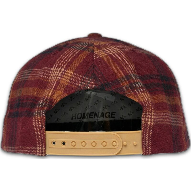 wielokolorowa-czapka-z-zakrzywionym-daszkiem-snapback-plaid-club-sport-the-ball-od-homenage
