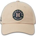 casquette-courbee-beige-ajustable-resort-sport-the-90s-homenage