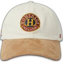 bezowo-brazowa-regulowana-zakrzywiona-czapka-suede-resort-sport-the-90s-od-homenage